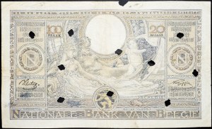 Belgio, 100 franchi 1942