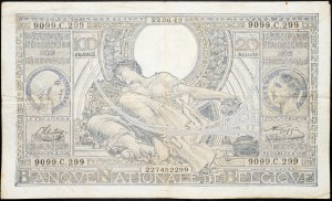 Belgique, 100 Francs 1942