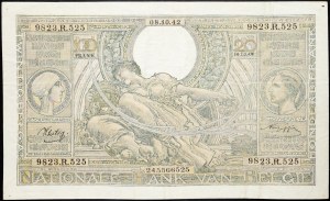 Belgien, 100 Francs 1942