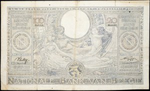 Belgium, 100 Francs 1942