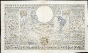 Belgium, 100 Francs 1942