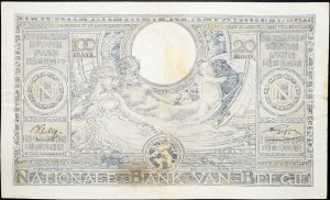 Belgium, 100 Francs 1942