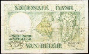 Belgique, 50 Francs 1943