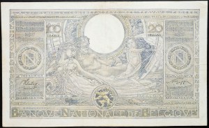 Belgie, 100 franků 1943