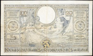 Belgie, 100 franků 1943