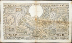 Belgique, 100 Francs 1943