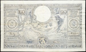 Belgia, 100 franków 1943