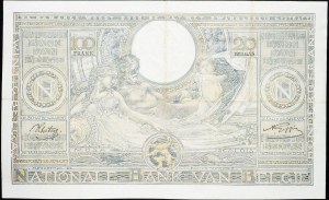 Belgium, 100 Francs 1943