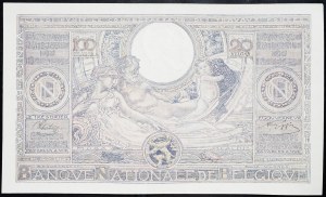 Belgium, 100 Francs 1943