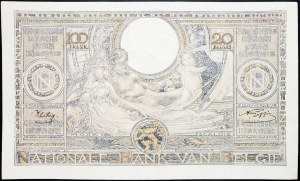 Belgium, 100 Francs 1943