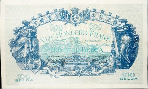 Belgia, 500 franków 1943