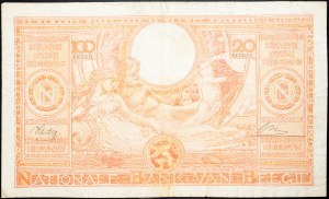 Belgien, 100 Francs 1944