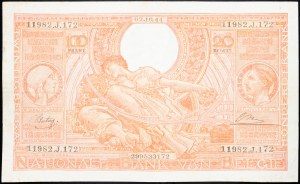 Belgium, 100 Francs 1944