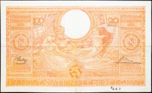 Belgie, 100 franků 1944