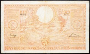 Belgium, 100 Francs 1944