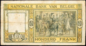 Belgique, 100 Francs 1945