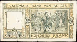 Belgicko, 100 frankov 1946