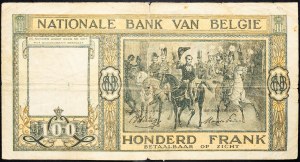 Belgien, 100 Francs 1946