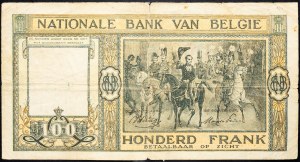 Belgie, 100 franků 1946