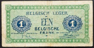 Belgio, 1 franco 1946
