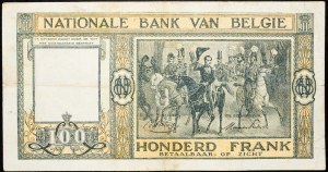 Belgium, 100 Francs 1946