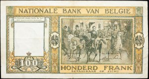 Belgium, 100 Francs 1946