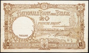 Belgicko, 20 frankov 1947