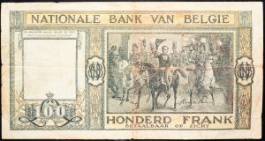 Belgia, 100 franków 1947