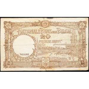 Belgicko, 20 frankov 1948