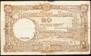 Belgium, 20 Francs 1948