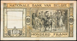 Belgien, 100 Francs 1948
