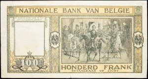 Belgie, 100 franků 1948