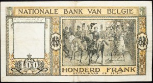 Belgien, 100 Francs 1949
