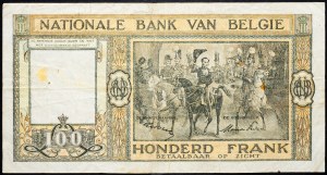 Belgien, 100 Francs 1949