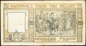 Belgium, 100 Francs 1950