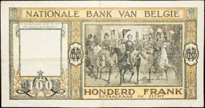 Belgie, 100 franků 1950