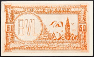 Belgie, 50 franků 1954