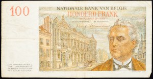 Belgie, 100 franků 1958