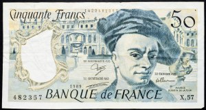 Belgicko, 50 frankov 1989