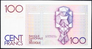 Belgien, 100 Francs 1982-1989