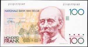 Belgien, 100 Francs 1982-1989