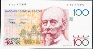Belgique, 100 Francs 1982-1989