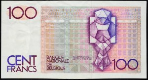Belgicko, 100 frankov 1982-1989