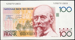 Belgicko, 100 frankov 1978-1994