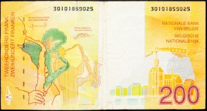 Belgia, 200 franków 1995