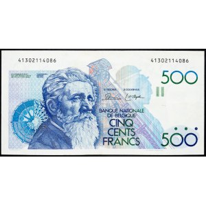Belgium, 500 Francs 1982-1998