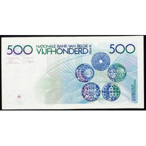 Belgium, 500 Francs 1982-1998