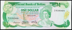 Belize, 1 dollar 1983