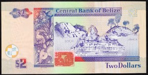 Belize, 2 Dollars 2005