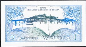 Bhutan, 1 Ngultrum 1981 r.